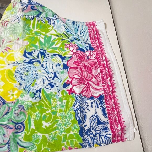 Pottery Barn Kids Lilly Pulitzer Cheek to Cheek Baby Beach Wrap Hooded Towel - Picture 11 of 13